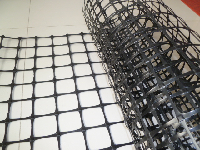 Plastic/PP Geogrid biaxial com certificado do Ce