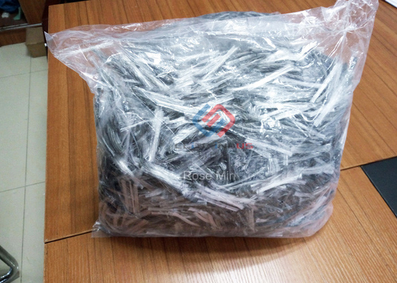 Crack Resistant 54mm Fibrillated Polypropylene Fibers High Break Strength