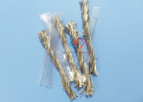 ISO Easy Blending Extruded Polypropylene Twisted Fiber