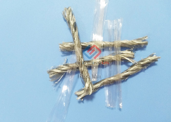 ISO Easy Blending Extruded Polypropylene Twisted Fiber