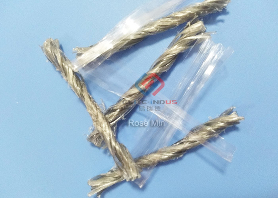 ISO Easy Blending Extruded Polypropylene Twisted Fiber