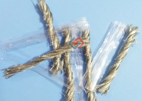 Easy Dispersing  Concrete Linings Copolymer Structural Fiber