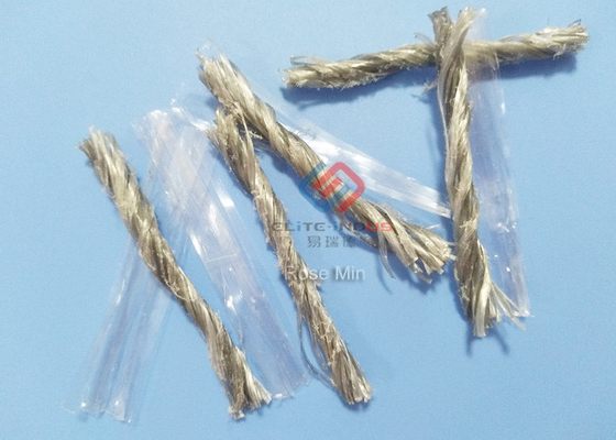 Easy Dispersing  Concrete Linings Copolymer Structural Fiber
